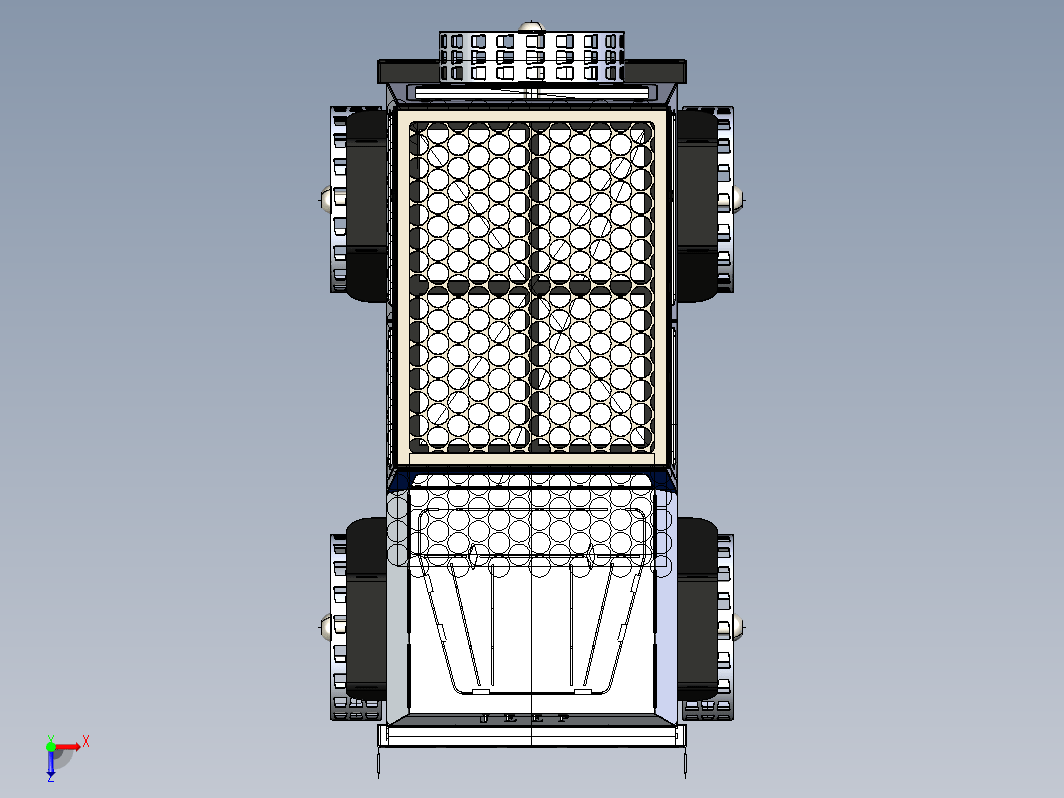 BBQ钣金吉普车模型