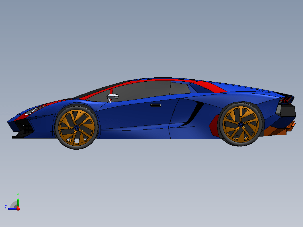 兰博基尼 Aventador