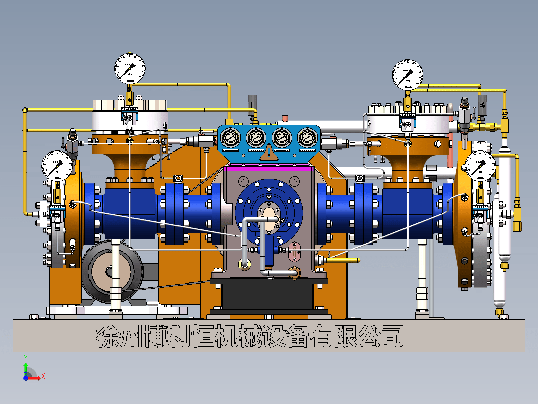 GDS115隔膜压缩机(全套图纸)