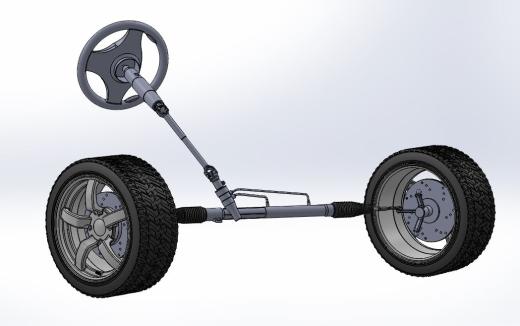 转向齿条系统结构 Steering rack system