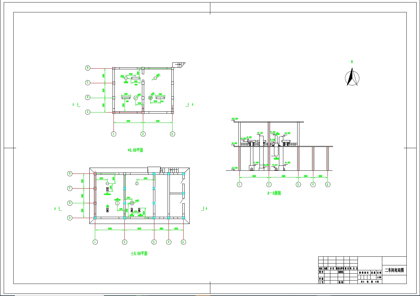 二氧化碳气提法年产2万吨尿素化工厂设计+CAD+说明书