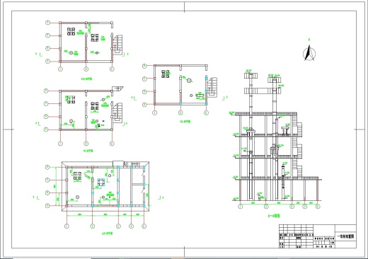二氧化碳气提法年产2万吨尿素化工厂设计+CAD+说明书缩略图