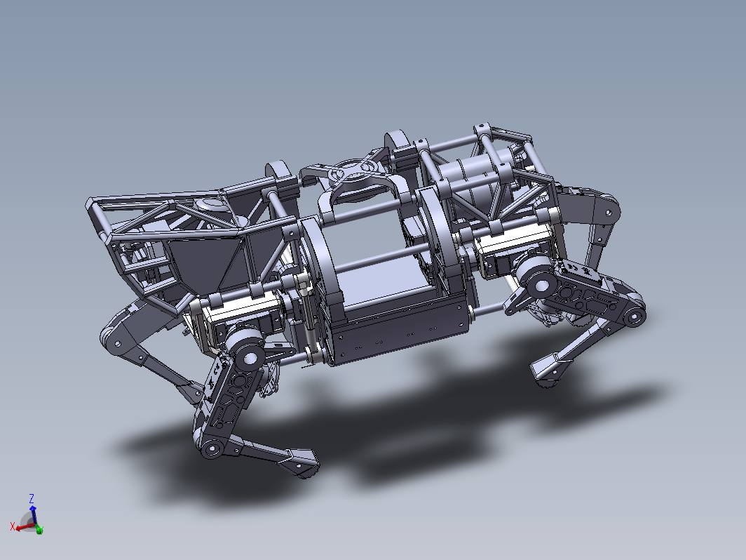 四足机械狗机器人 Boston Dynamics LS3