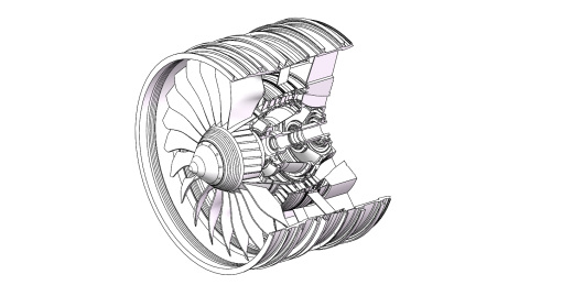 CFM-56低压压气机组件三维SW2020带参缩略图