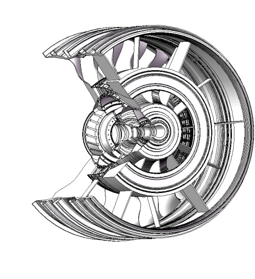 CFM-56低压压气机组件三维SW2020带参缩略图
