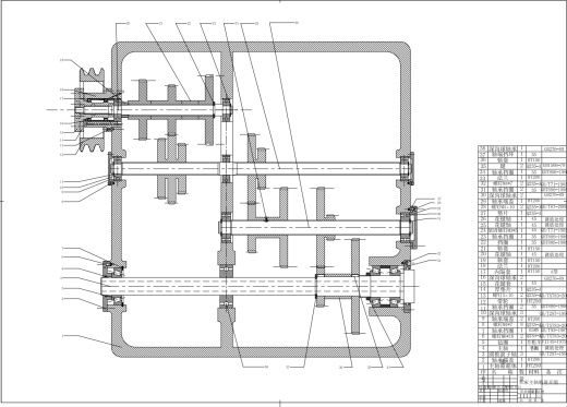 C6140车床主轴箱设计CAD+说明书