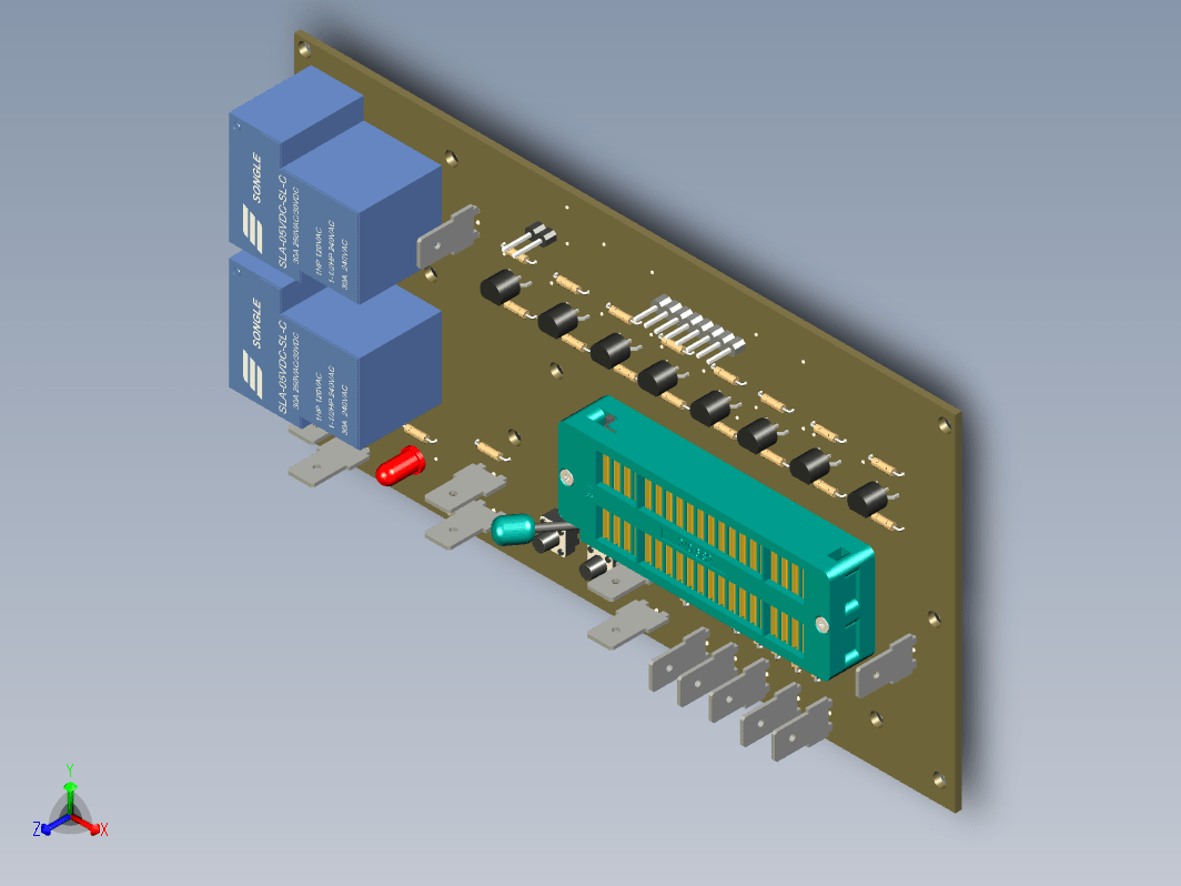 电路板 主板 control-shield-1 1 STP