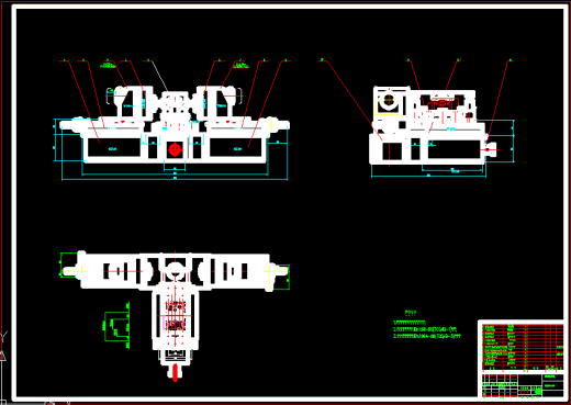 双面铣组合机床设计 CAD+说明书缩略图