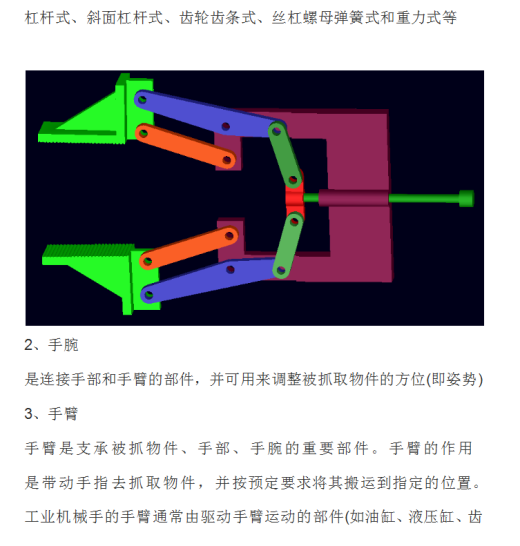 夹持型机械手运动仿真缩略图