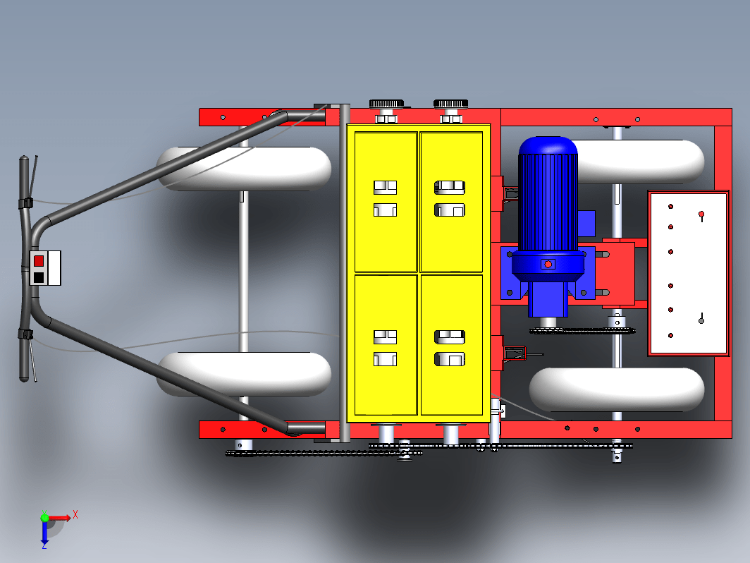 电动助力播种机设计 sw2014+CAD+说明书