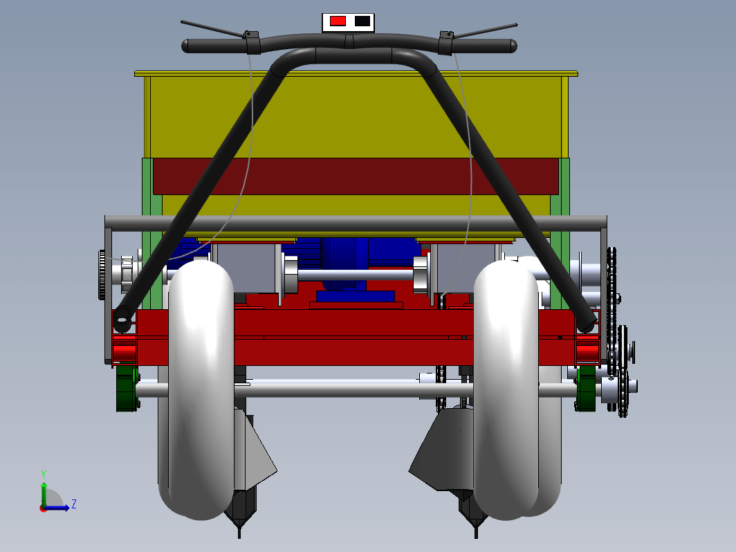 电动助力播种机设计 sw2014+CAD+说明书