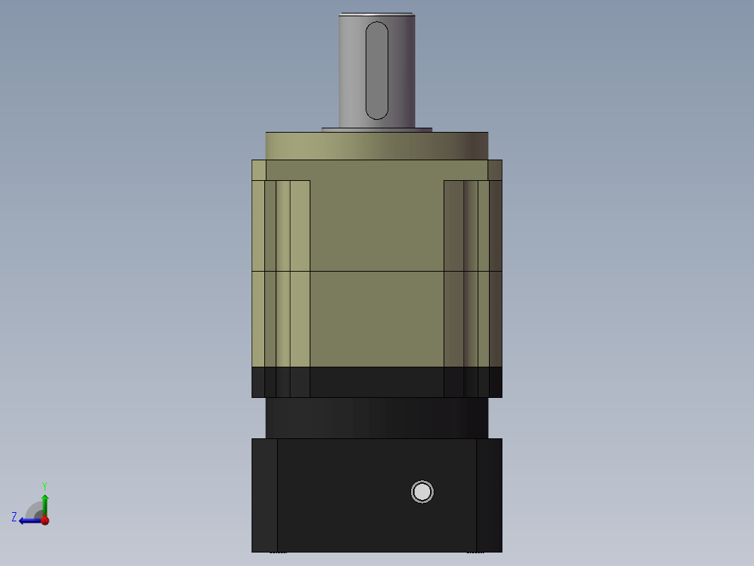 WAB180-L2(7.5KW)外形图(42-114-114.3-200-M12)减速机AB系列 WAB180