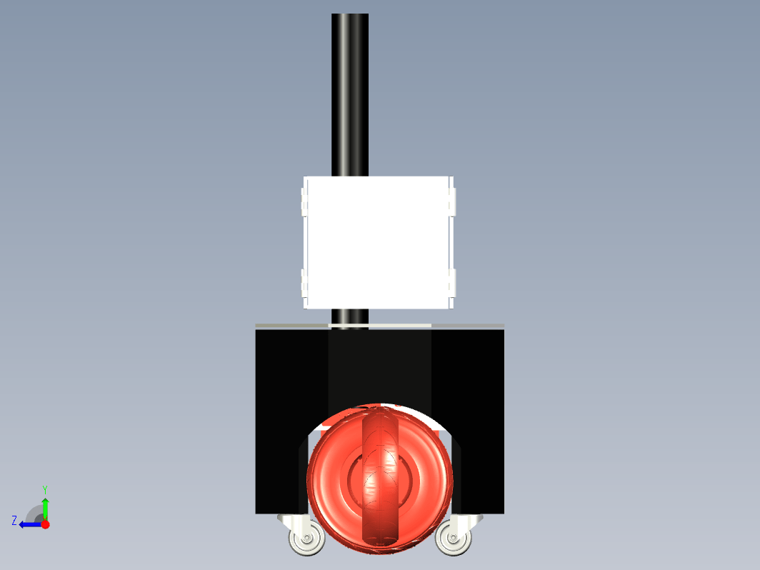 AGV 智能小车 automated-guided-vehicle-6 STP