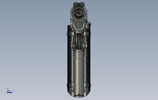 1134柯尔特M1911A1式自动手枪UG设计缩略图