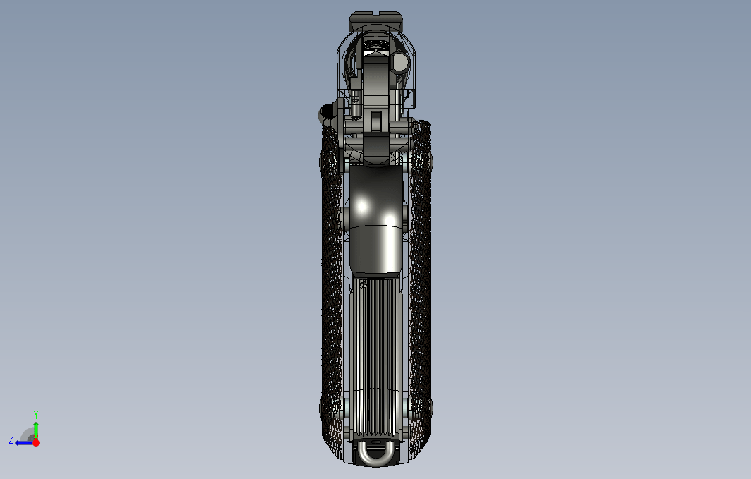 1134柯尔特M1911A1式自动手枪UG设计