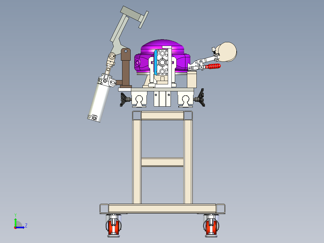 车桥焊接夹具