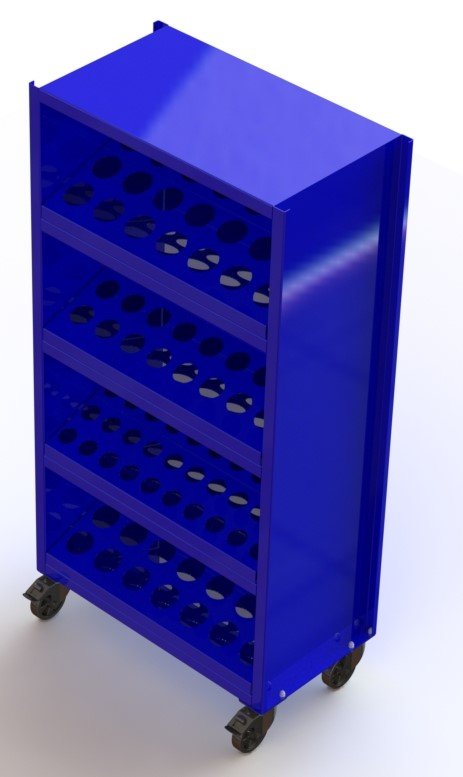 CNC 刀具的工装架
