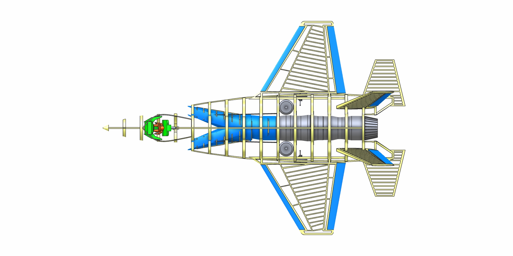 USAF F-35A战斗机简易造