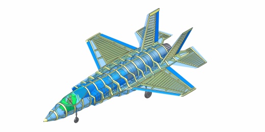 USAF F-35A战斗机简易造缩略图