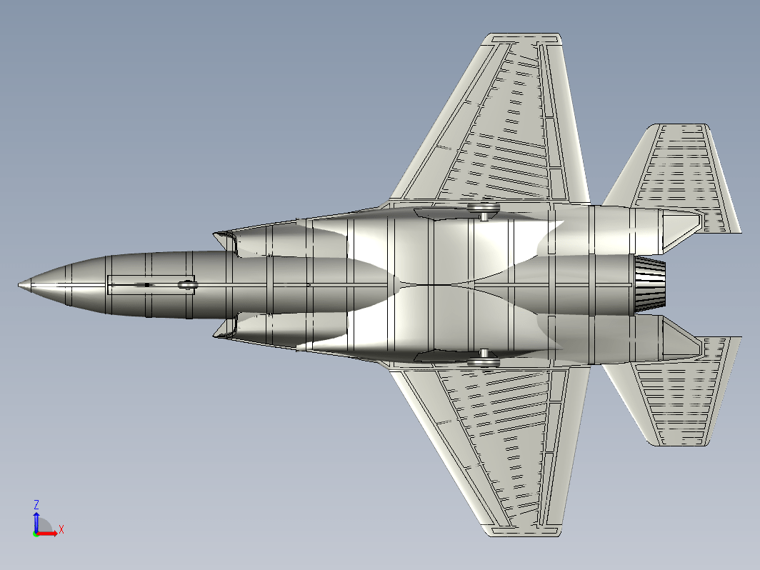 USAF F-35A战斗机简易造