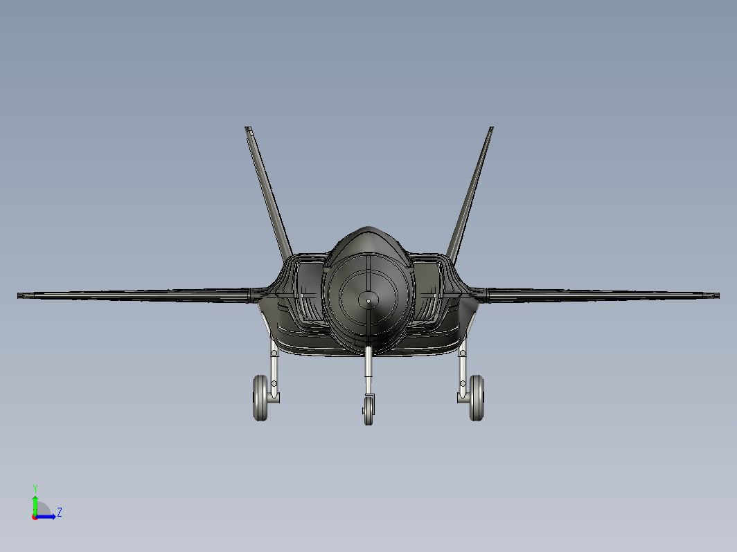 USAF F-35A战斗机简易造