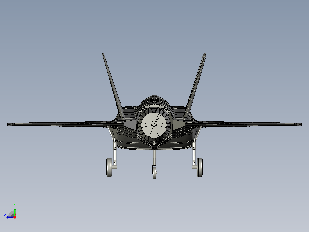 USAF F-35A战斗机简易造