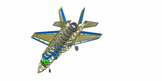USAF F-35A战斗机简易造缩略图