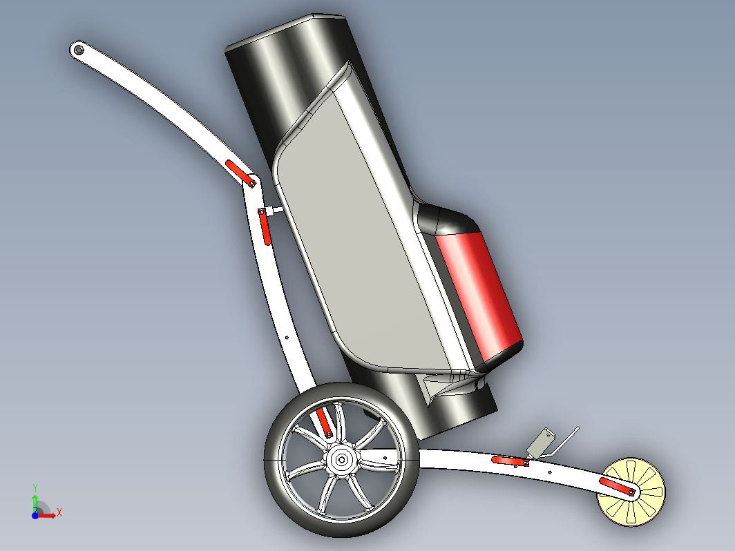 高尔夫手推车结构