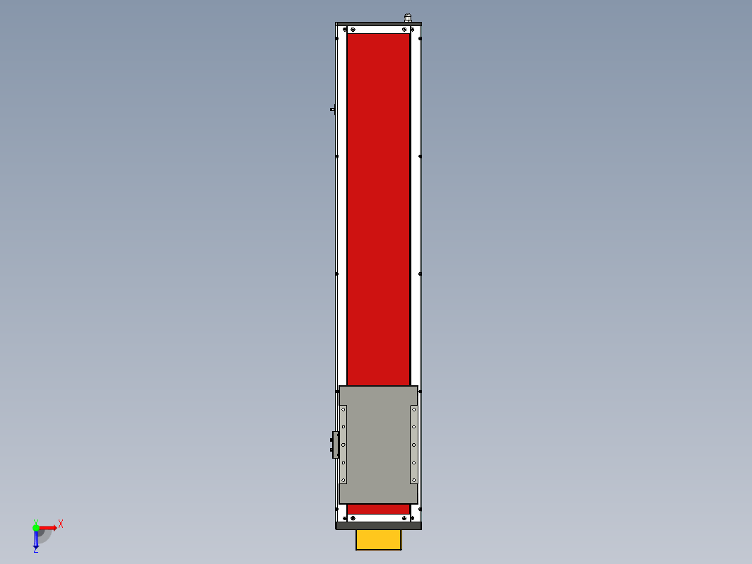 行程为 850 mm 的直线运动3