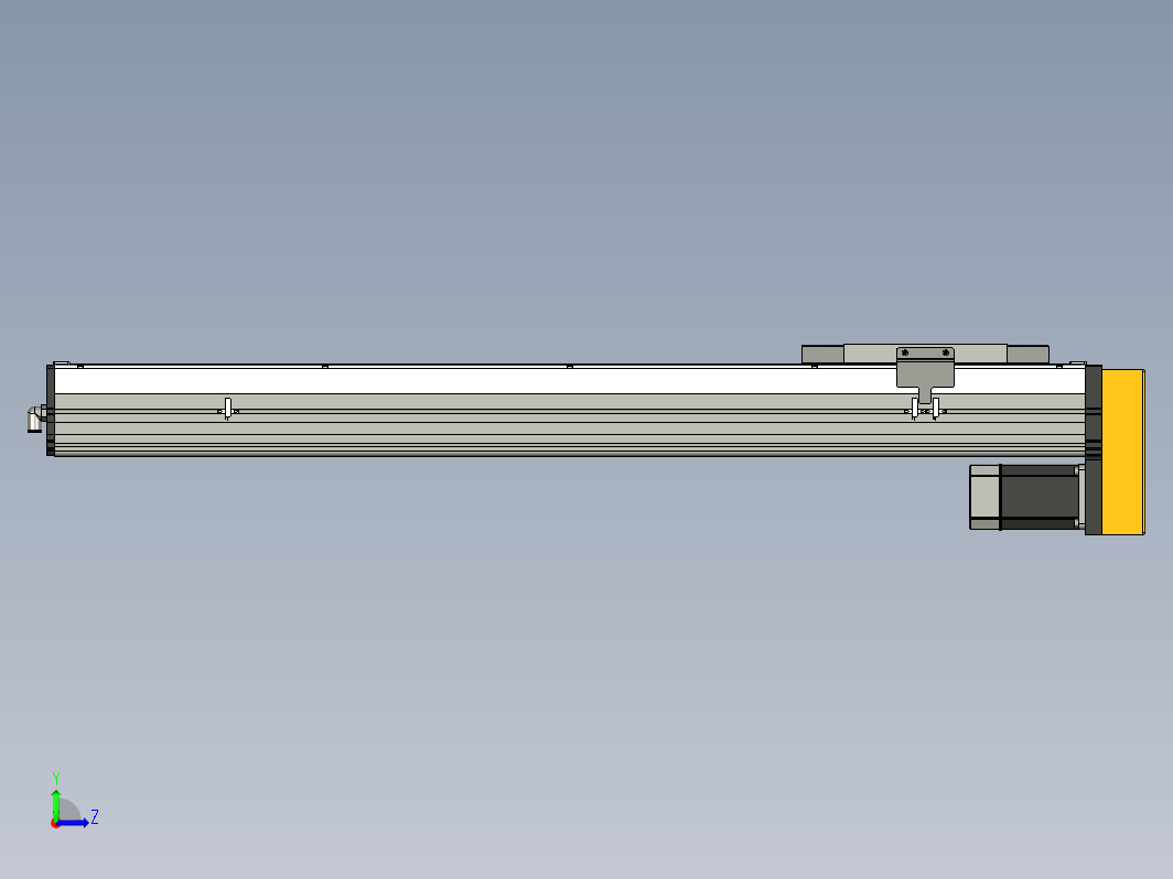 行程为 850 mm 的直线运动3