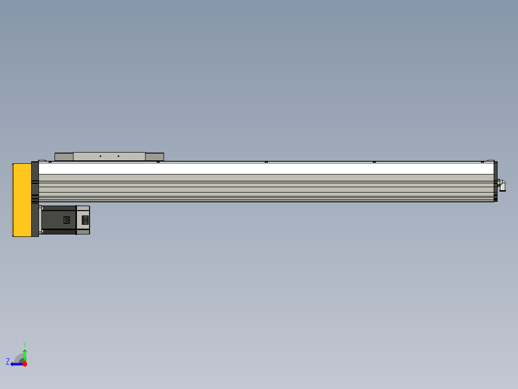 行程为 850 mm 的直线运动3