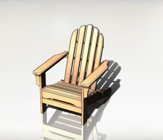 折叠椅 Adirondack