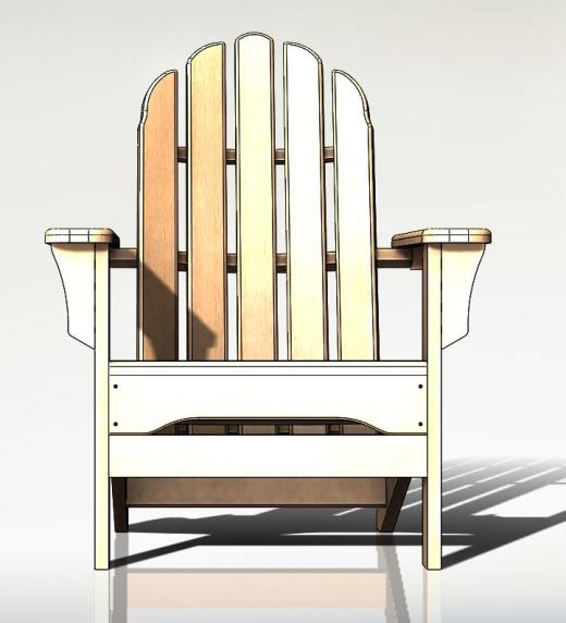 折叠椅 Adirondack缩略图