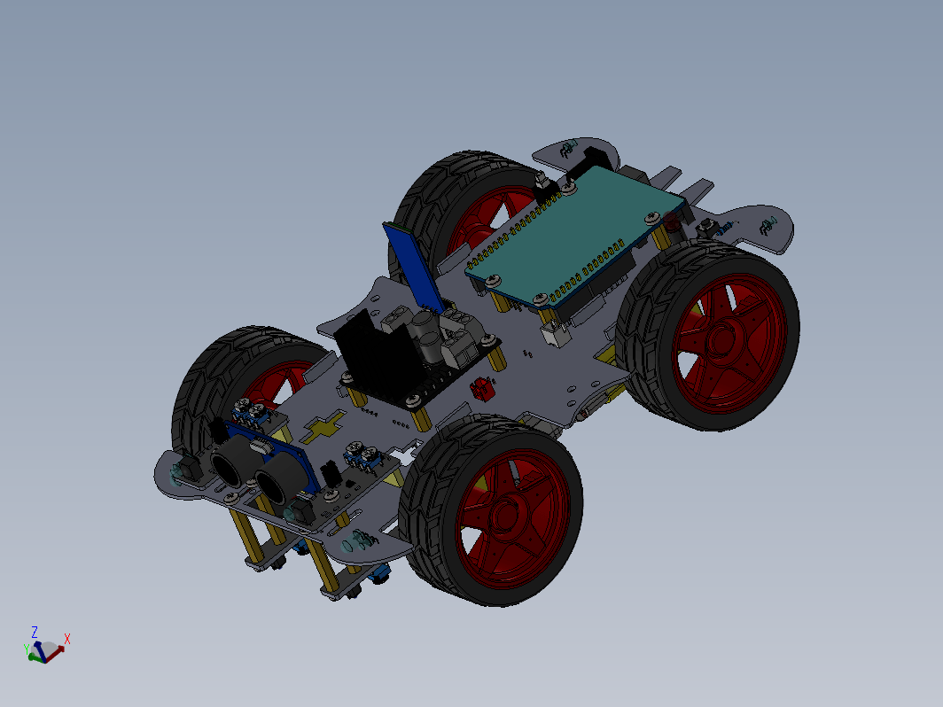 UNIROI UA060编程机器人小车