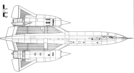 SR-71 Blackbird黑鸟侦察机缩略图