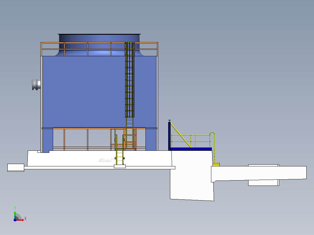 冷却塔基础结构
