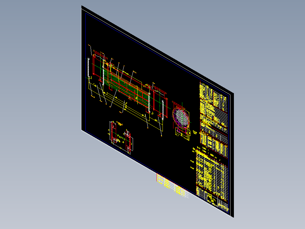 CS2 回收卧式冷凝器