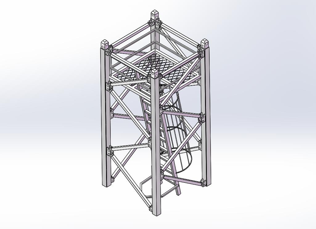塔式起重机塔身部分