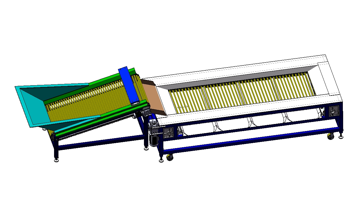 一种小型水果自动分级机机械部分的设计三维SW2012带参++CAD+说明书