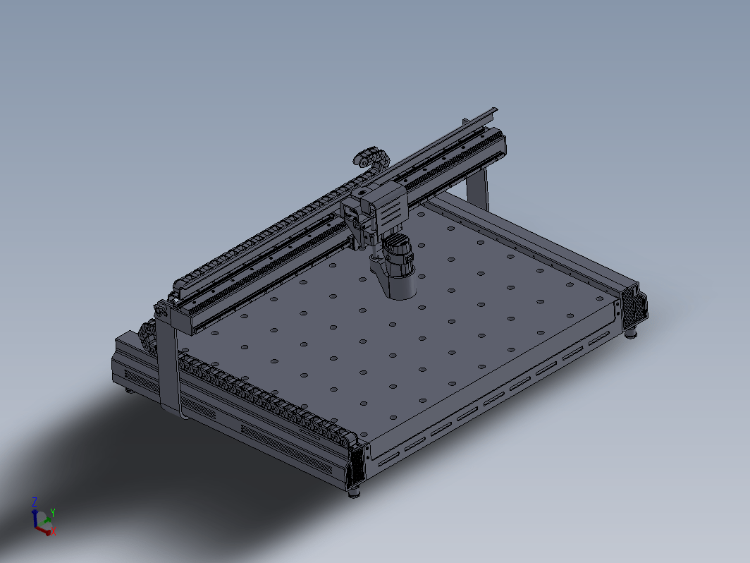 龙门铣床设计模型