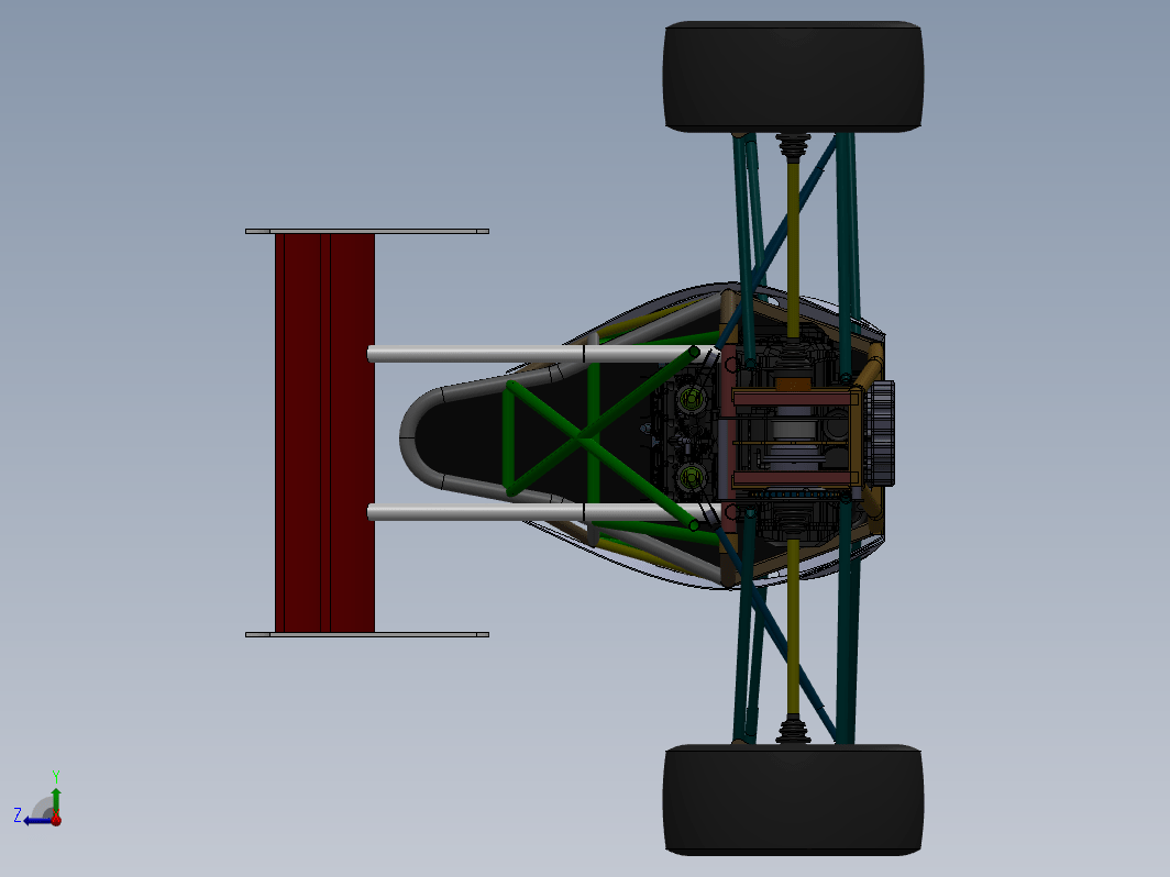 FSAE赛车钢管车架(Tryst设计)