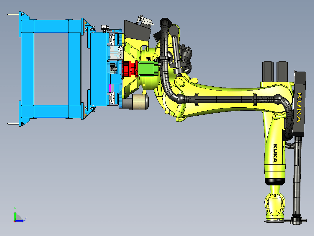 KUKA七轴机器人设备设计