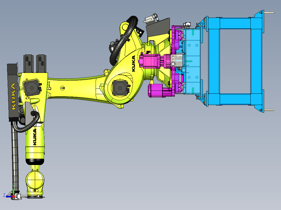 KUKA七轴机器人设备设计