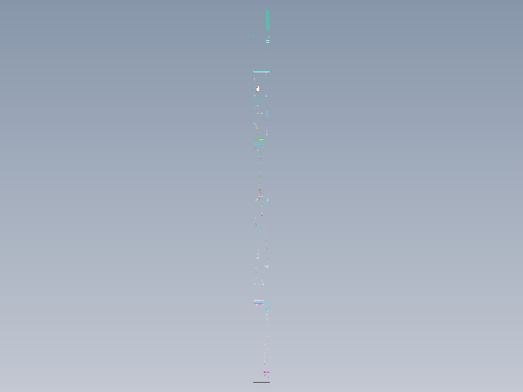 20吨C型门吊总图