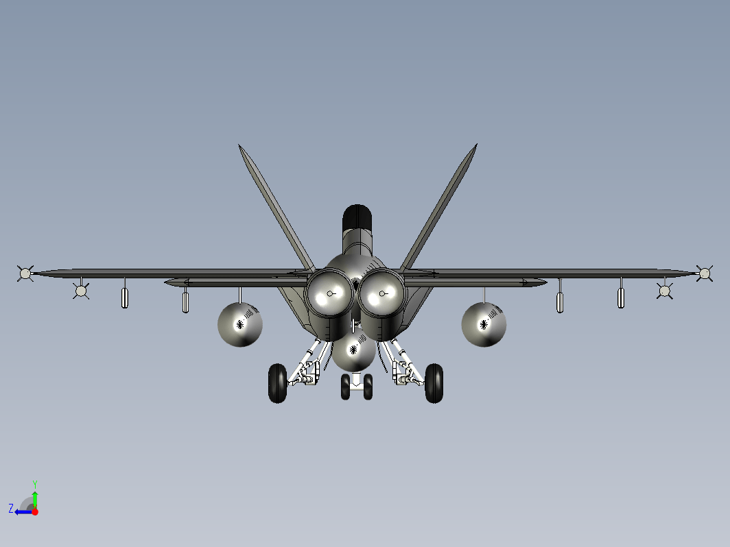 EA-18G Growler电子战机