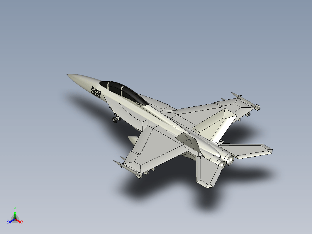 EA-18G Growler电子战机