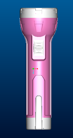 袖珍手电筒3D图纸三维Step无参
