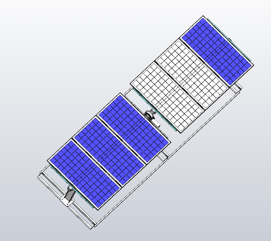 回转式跟踪光伏支架