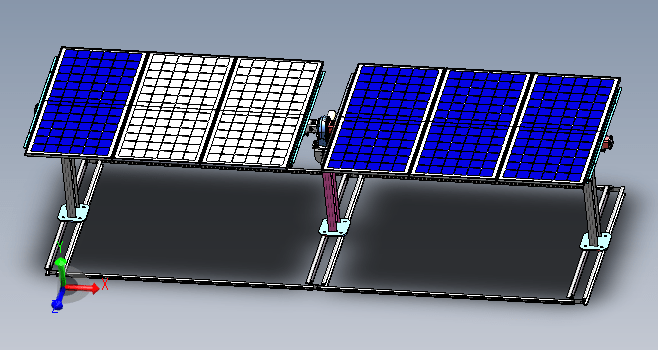 回转式跟踪光伏支架