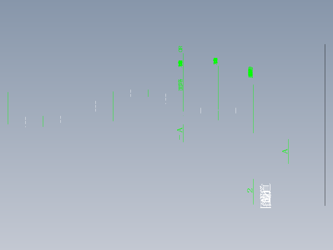 道牙平截面图